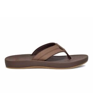 NEW SANUK men's cosmic coast donavon sandal in tan brown